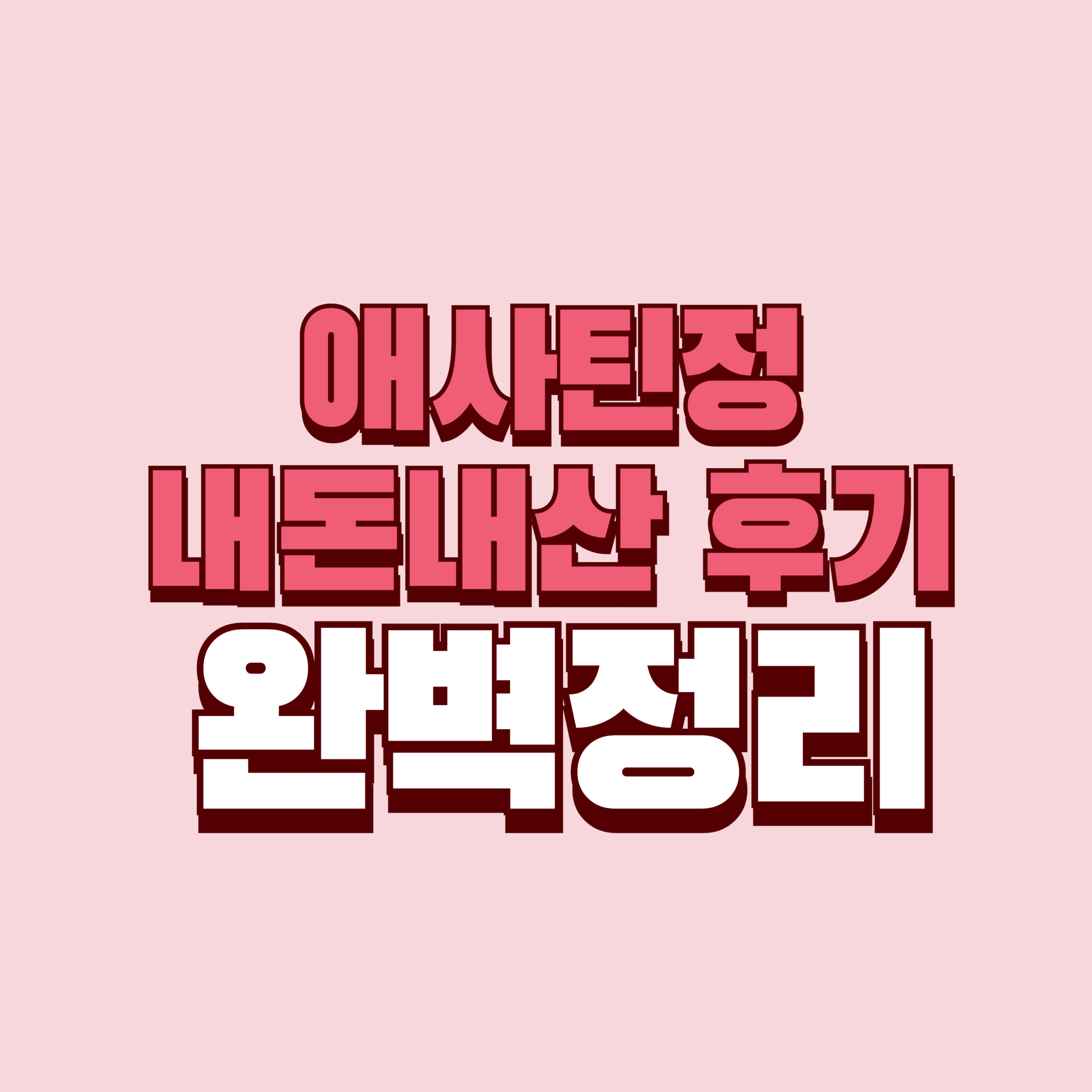 애사틴정 내돈내산 후기 다이어트 섭취 효과 부작용 성분 가격 완벽정리
