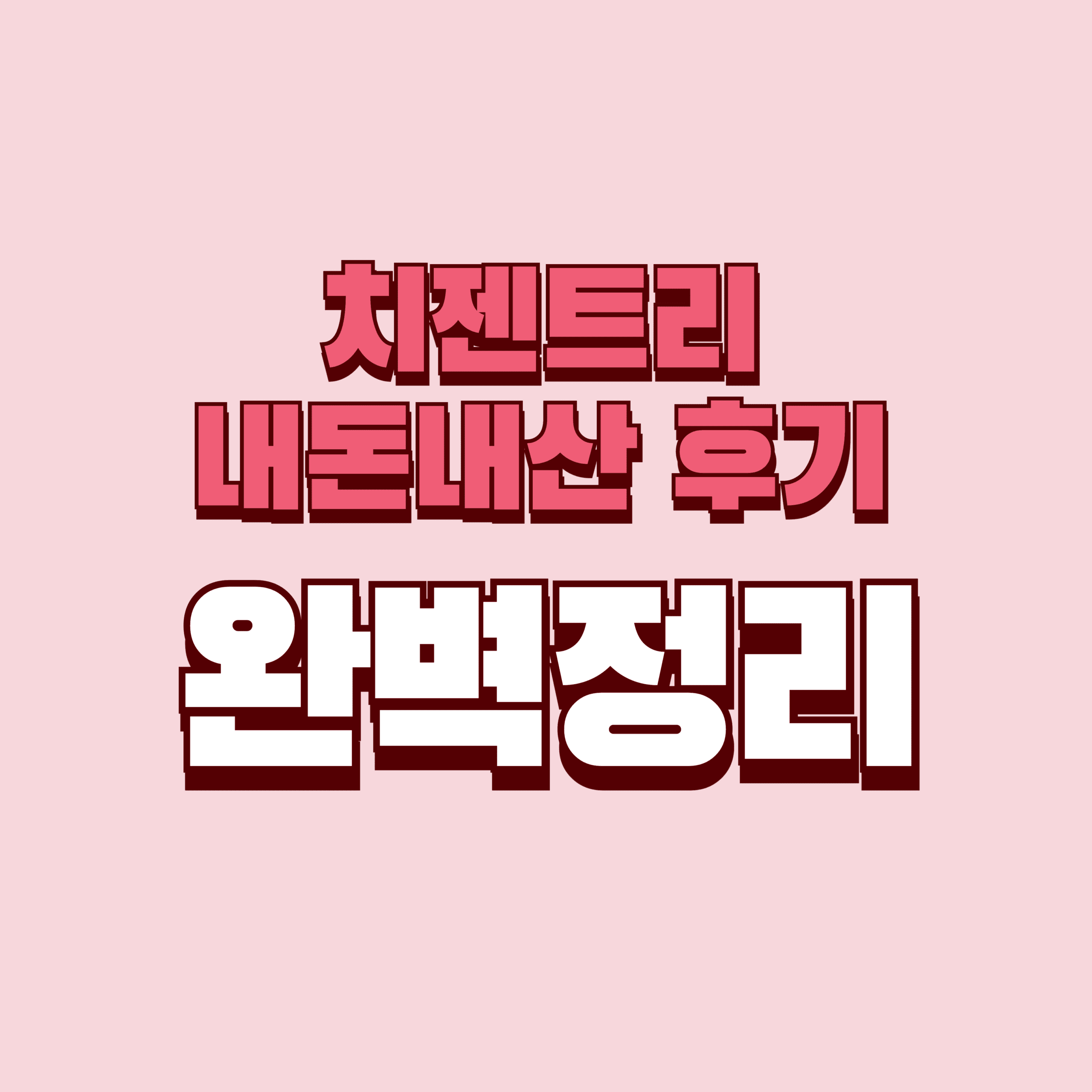 치젠트리 내돈내산 후기 찐후기 효과 부작용 성분 단점 가격 완벽정리