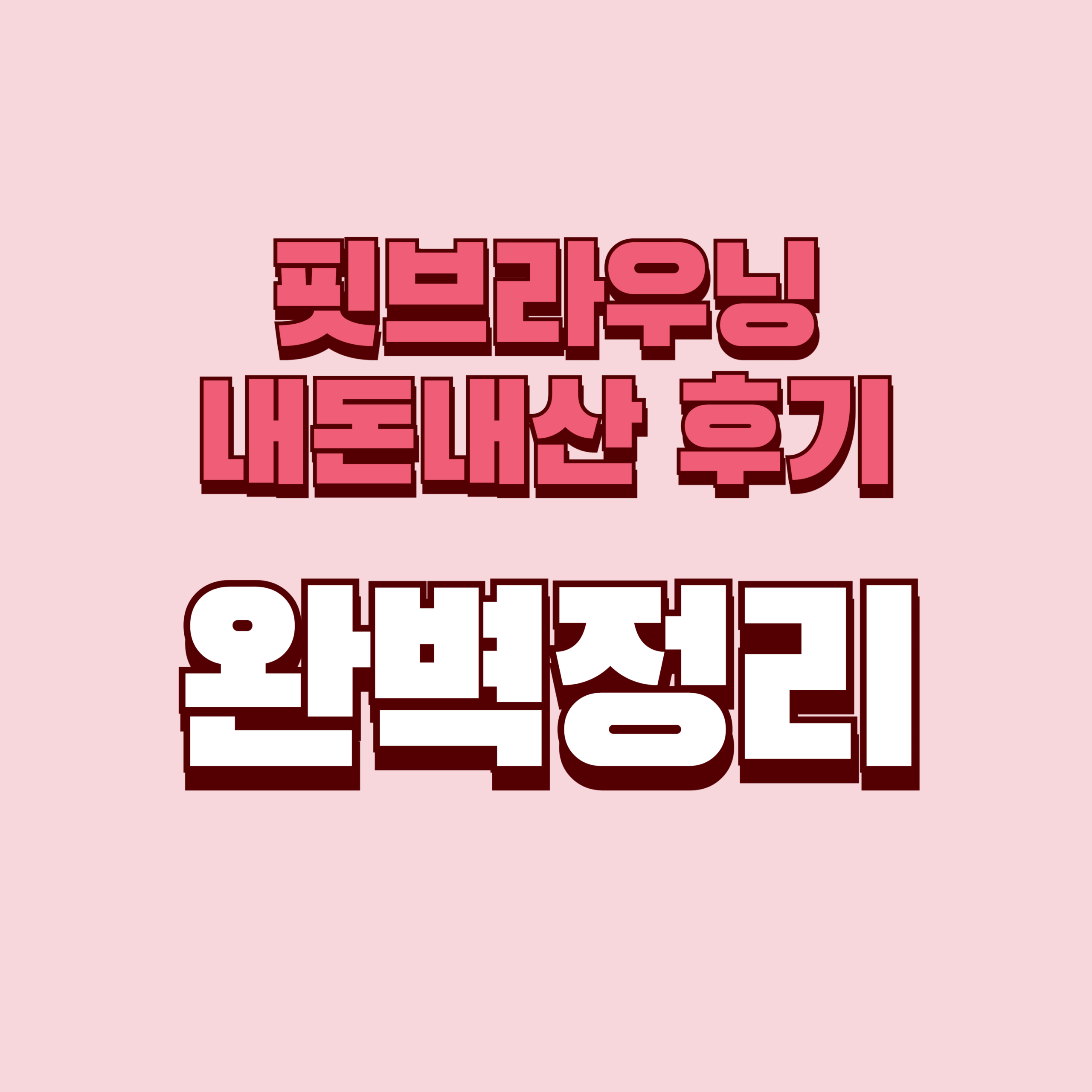 핏브라우닝 내돈내산 후기 효과 부작용 사용법 사용후기 성분 단점 성분 가격 완벽정리
